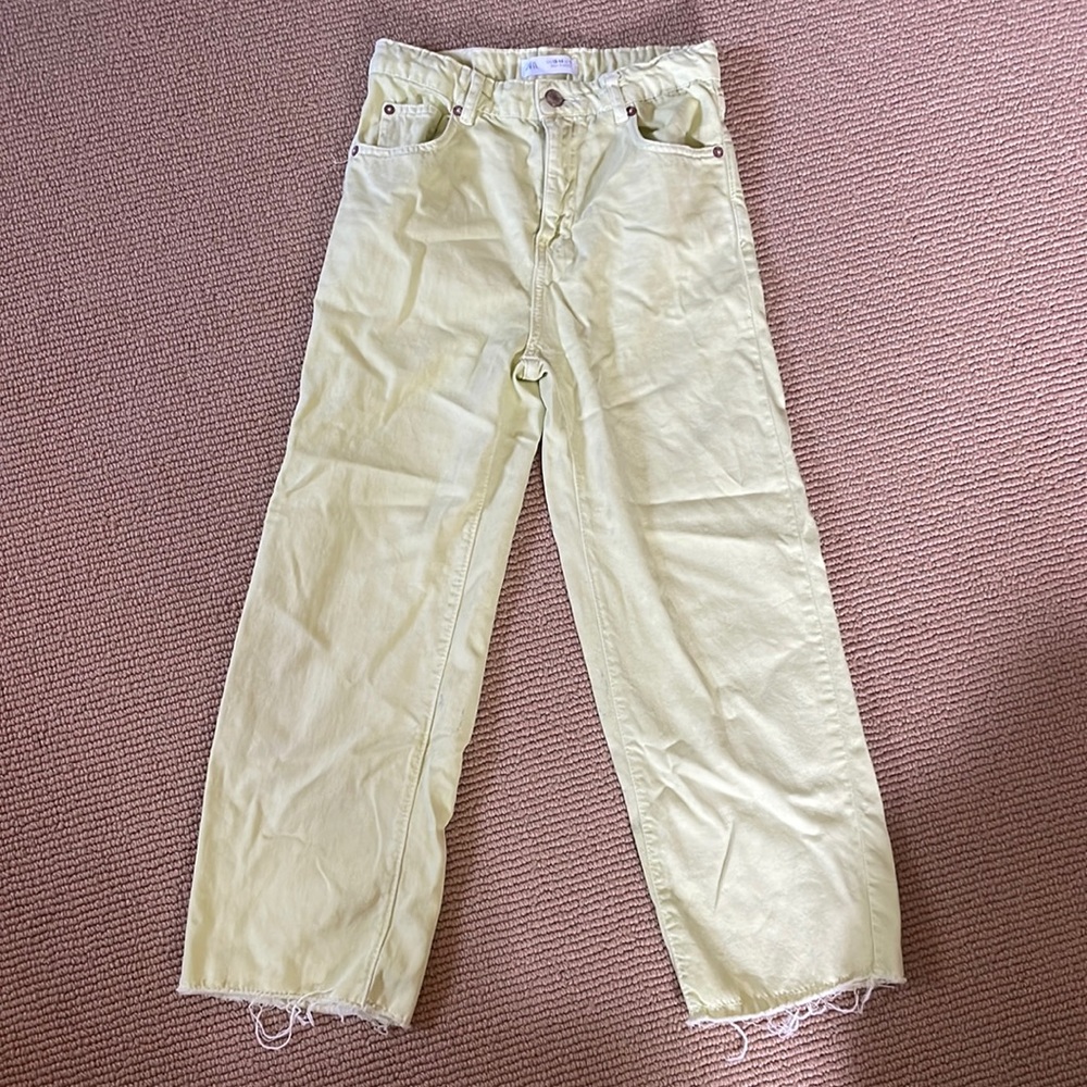 ZARA kids 13-14 wide leg jeans